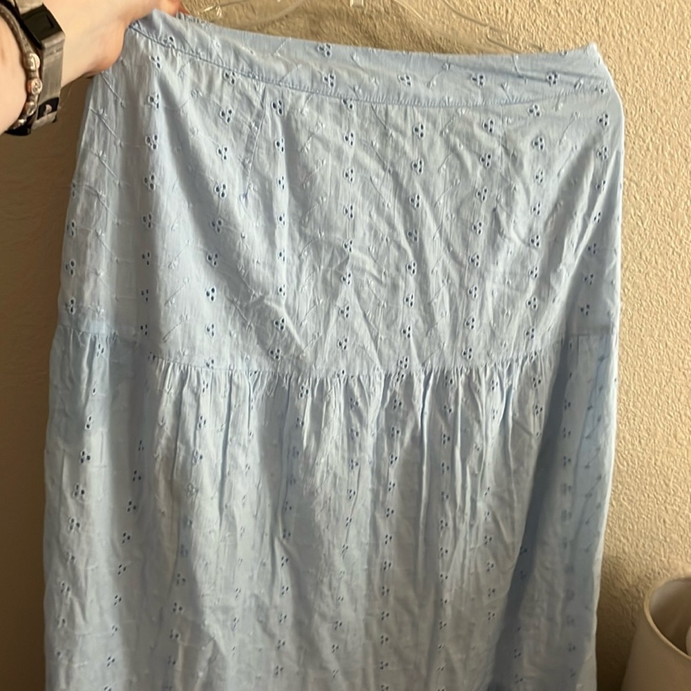 Blue maxi skirt woman’s M